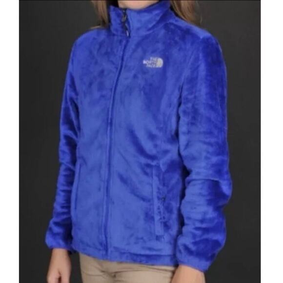 The North Face Women's Blue/purple Osito Full Zip Fleece Jacket size medium - Picture 7 of 16